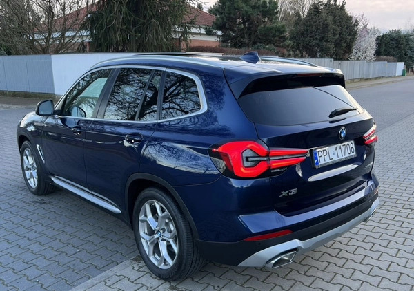 BMW X3 cena 195000 przebieg: 5000, rok produkcji 2022 z Kalisz małe 254